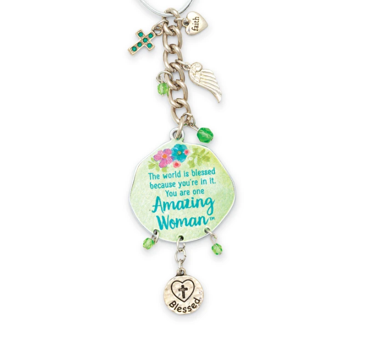 Amazing Woman Car Charm